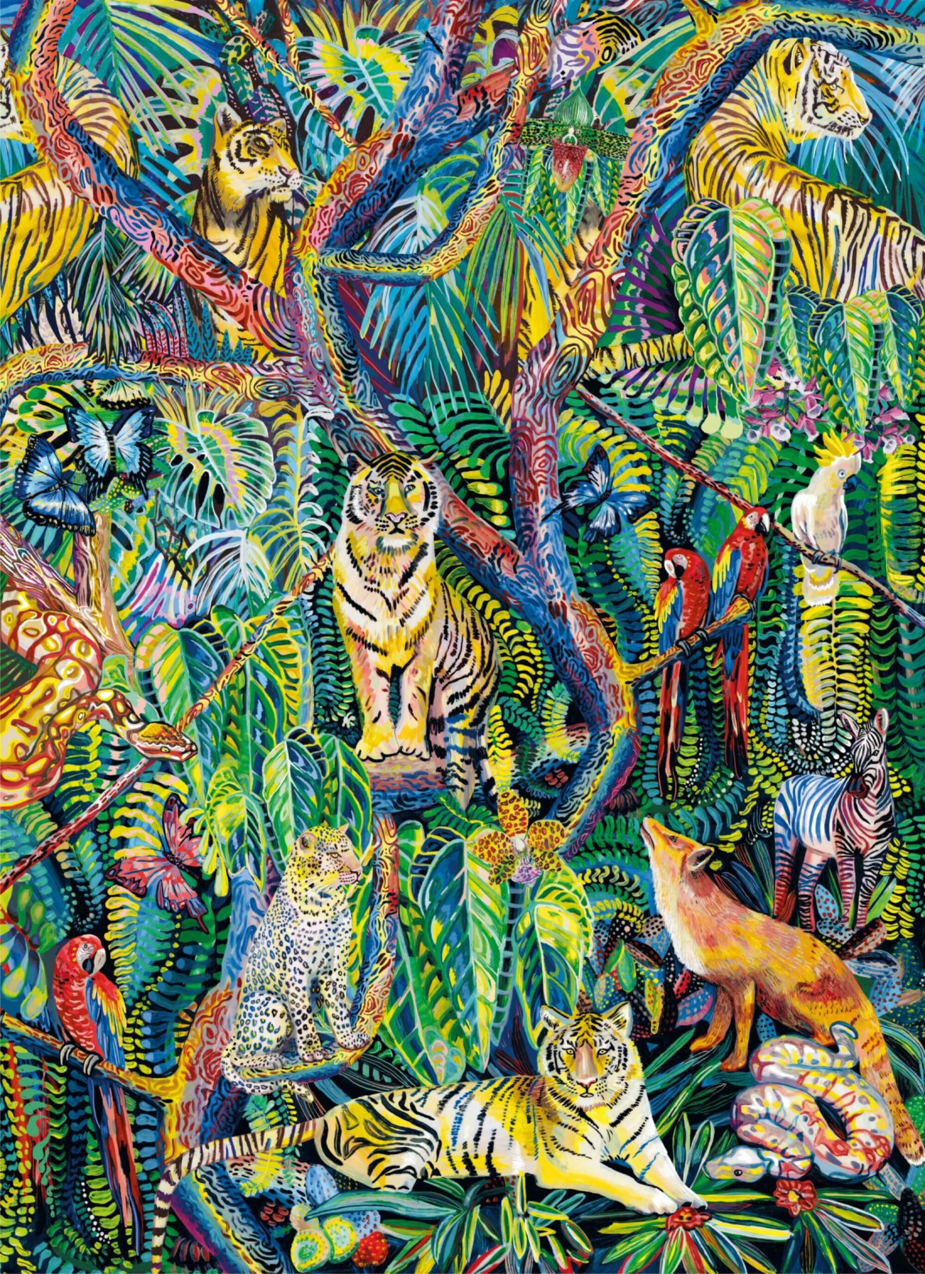 Marina Friedrich: Jungle, 2021, 53 x 73 cm, Giclée on Fine Art Paper